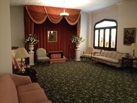 Parlor B is our smaller Visitation Chapel and can comfortably seat fifty people.